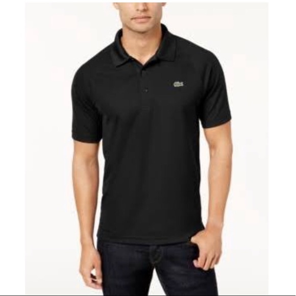 Lacoste Other - Men’s LACOSTE Black Cotton Polo Shirt 5191L M 5